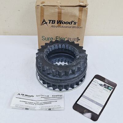 TB Woods 9E EPDM SFSleeve SureFlex Plus Couplings Size 9