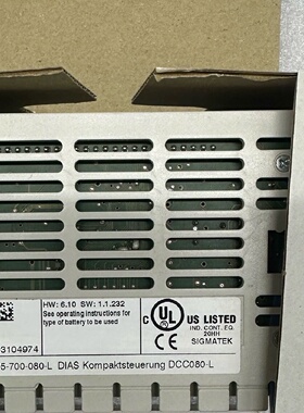 全新SIGMATEK西格玛泰克模块DCC080L原装现货0