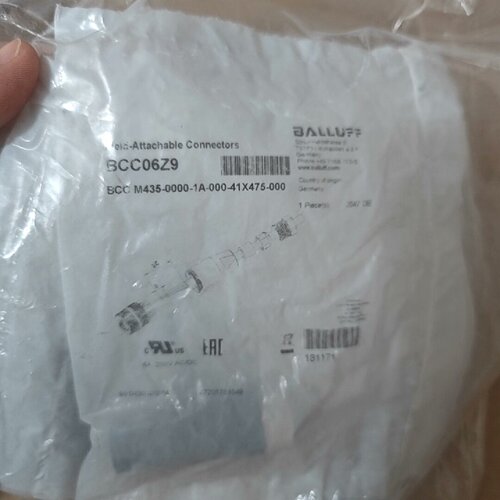 【询价】BALLUFF巴鲁夫BCC06Z9连接头BCC M435