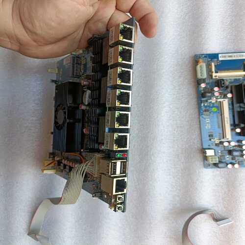 【星慕电子】6千兆网口 D525/D2500集成CPU  低工耗ros维