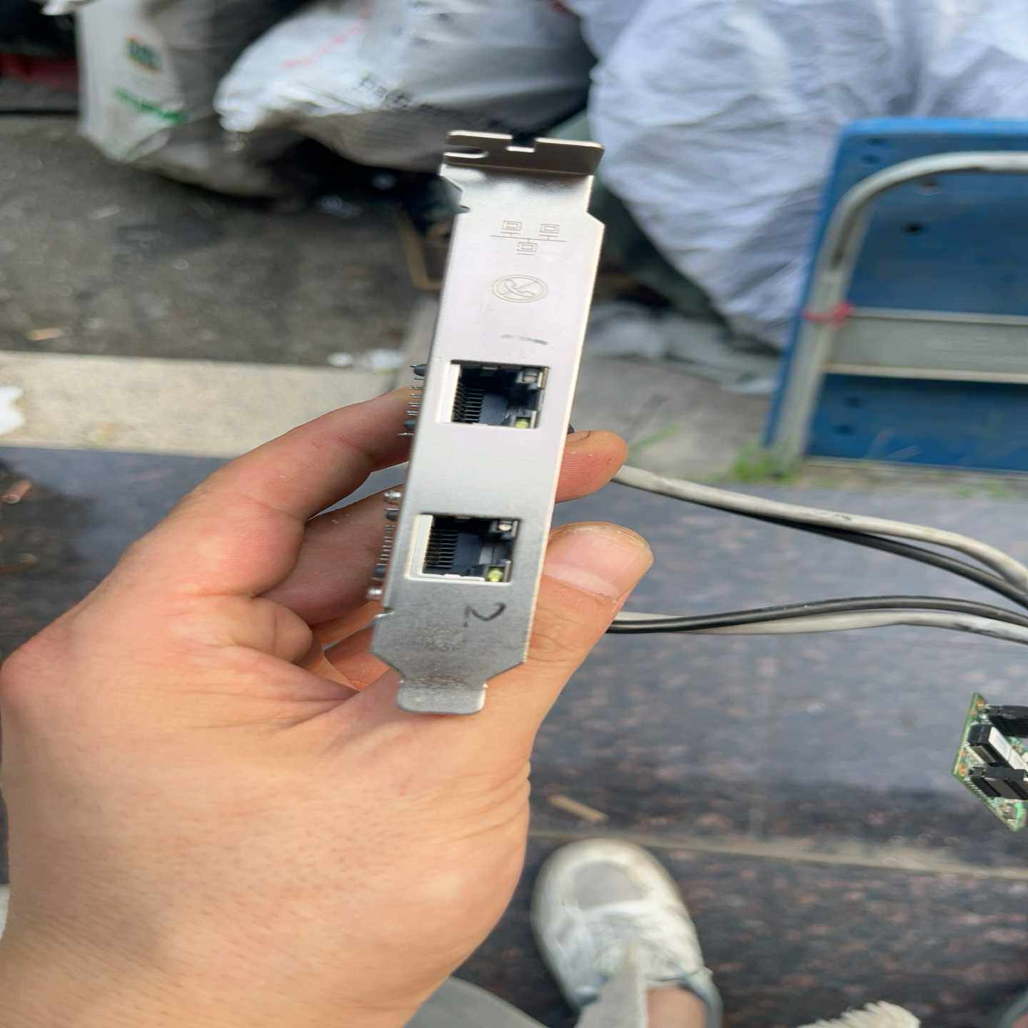 mPCIe转2Rj45千兆网卡转接板，一张网卡NHI350A询价