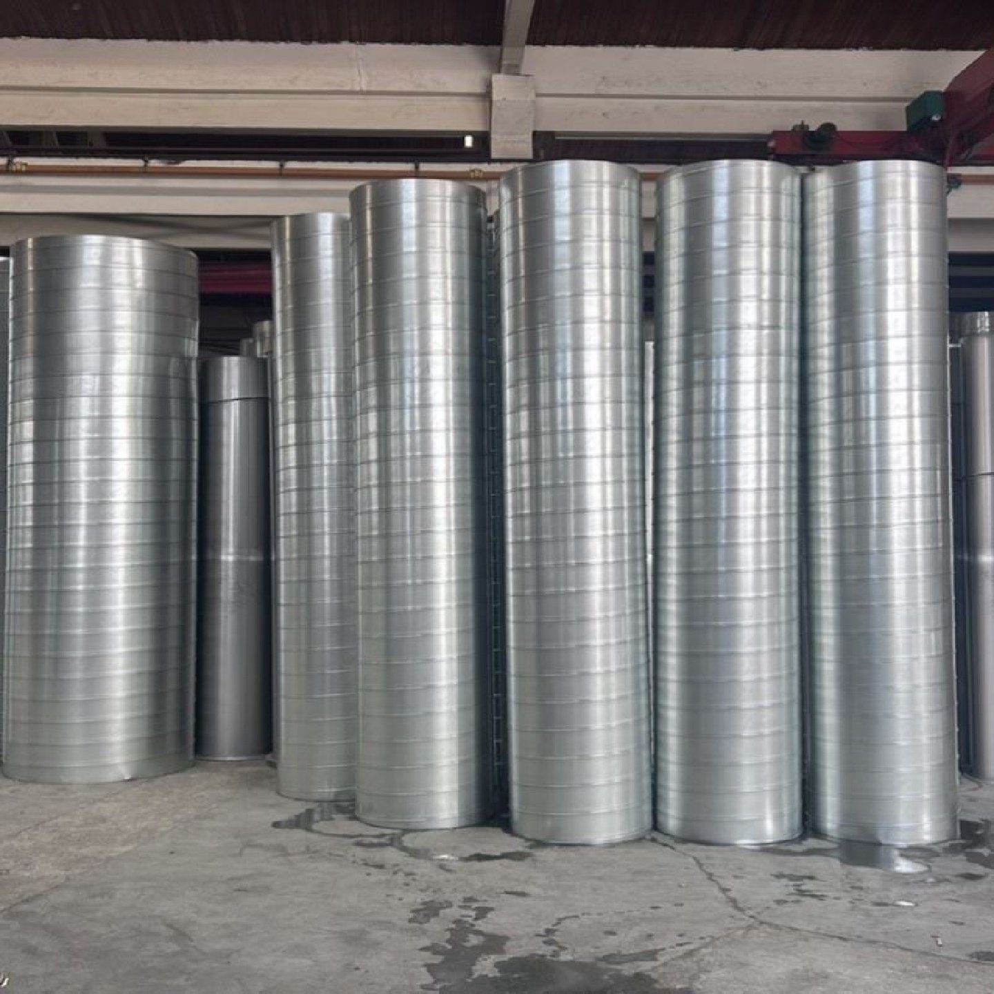 镀锌螺旋风管圆形焊接通风管道除尘换气排风管排烟不锈钢风管生产,基础建材,风管,淘宝优惠券,粉丝福利购,淘宝优惠卷