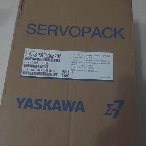 溢价-SGD7S5R5A00B202伺服电机控制器安川品质
