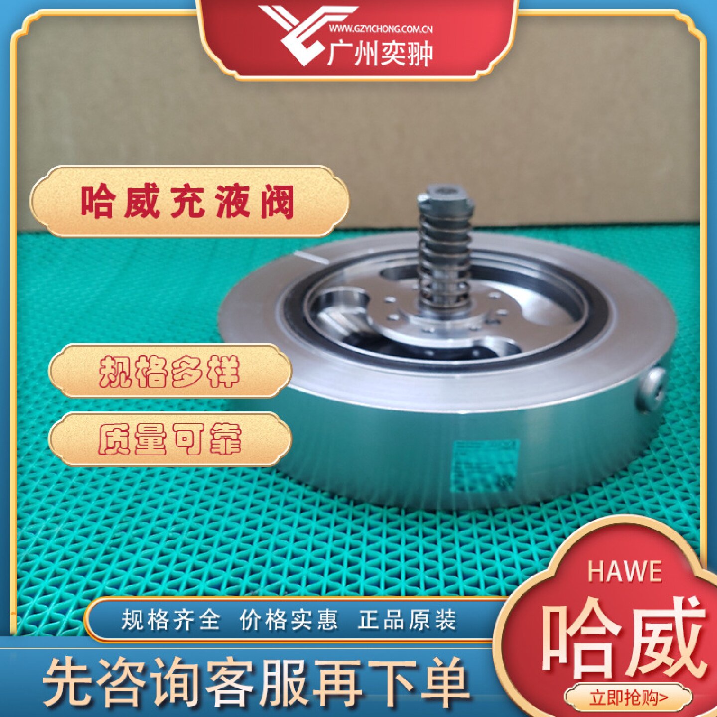 寻X进口HAWE哈威充液阀F80原装供应F系列单向阀