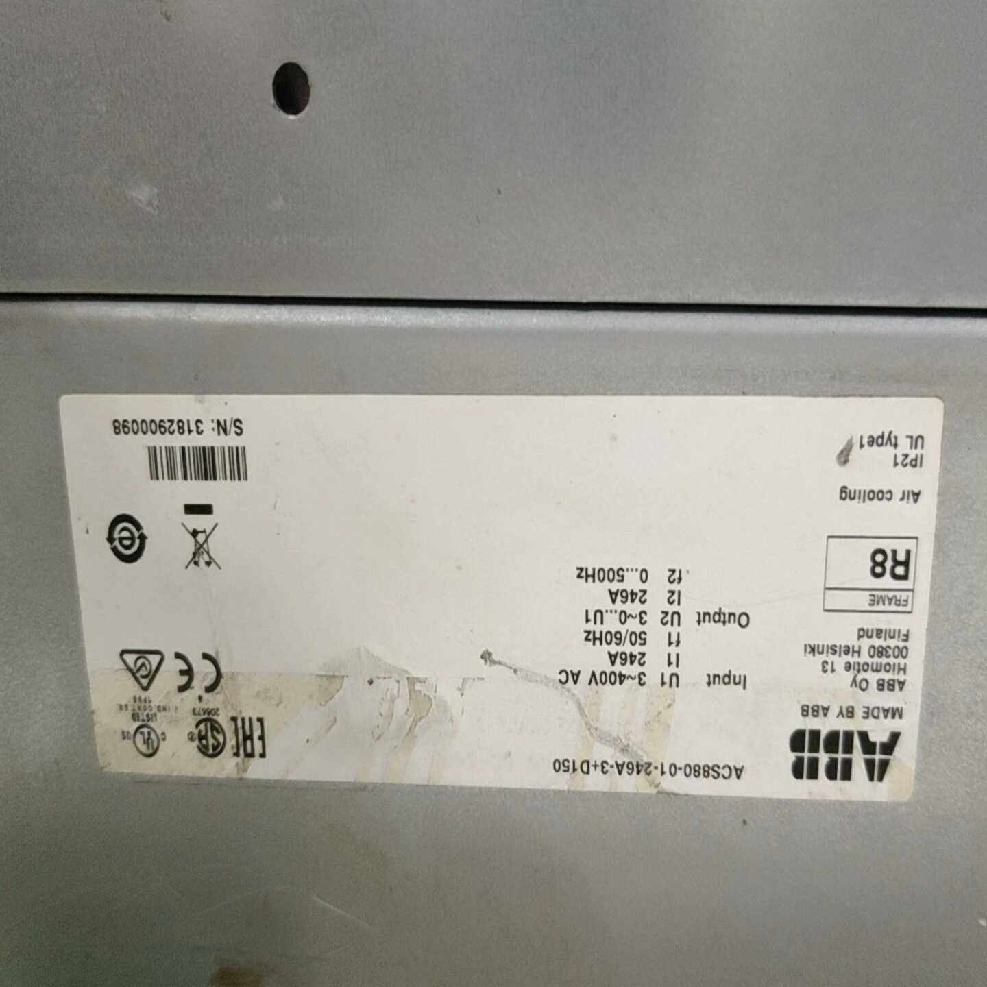 【议价】变频器ACS880-01-0246A-3D150适用