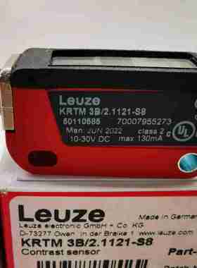 议价-原装德国LEUZE色标传感器KRTM3B/2.1121-S8货号5011