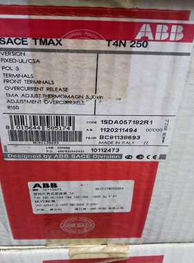 塑壳断路器T4N2501SDA057182如1询价