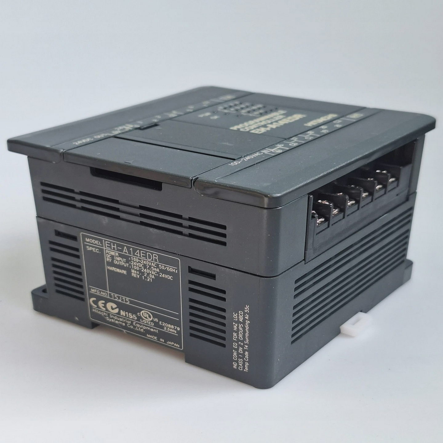 日立EH-A14EDREHV系列可编程式逻辑控制器CPU8DI/6继电