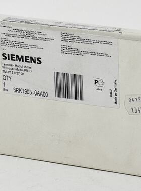 Siemens TerminalModule 15mm3RK19030AA003RK1 9030AA00