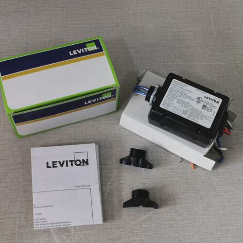 LOT 3 PCS. Leviton OSP20RDH Sensor Power Pack Black