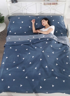 1【92%好评率】旅行睡袋便携式旅游住酒店隔离床单被罩一体式出差