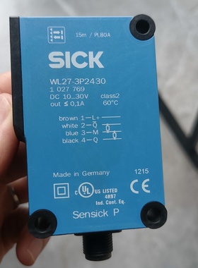 议价WL273P2430西克光电开关传感器10277