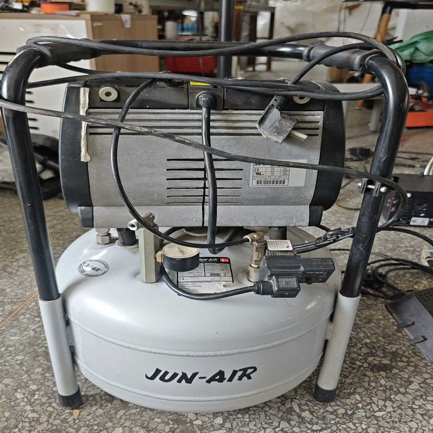 二手JUN-AIR空气压缩机，of302-25B实物图正常使--议价商品