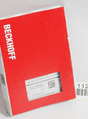 议价Beckhoff El1809 Rev.018 Digitale Eingangsklemme  Neu Ovp