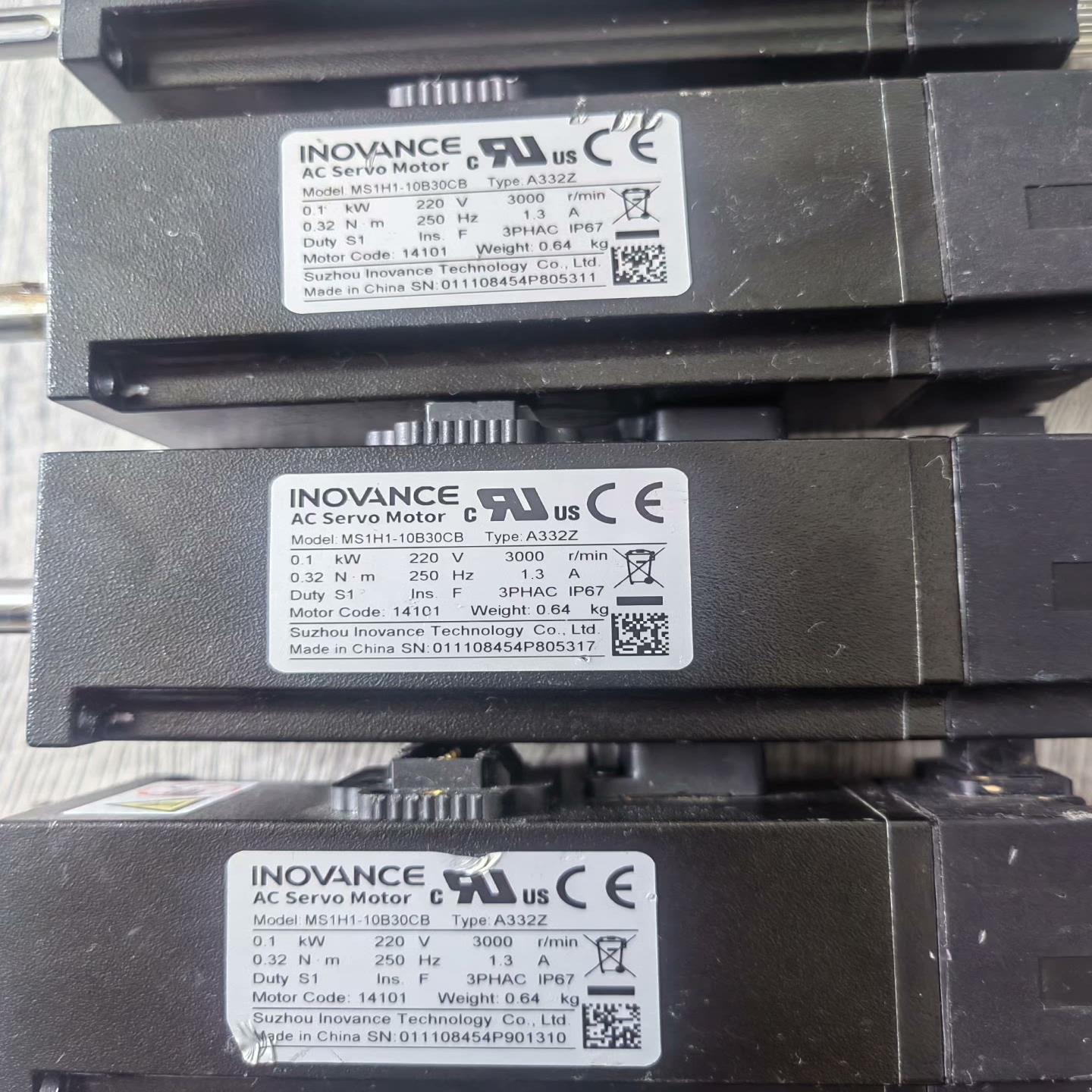 汇川电机MS1H1-10B30CB-A332Z100W共9询价