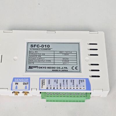 TOKYO KEISO SFC010 ULTRASONIC FLOWMETER