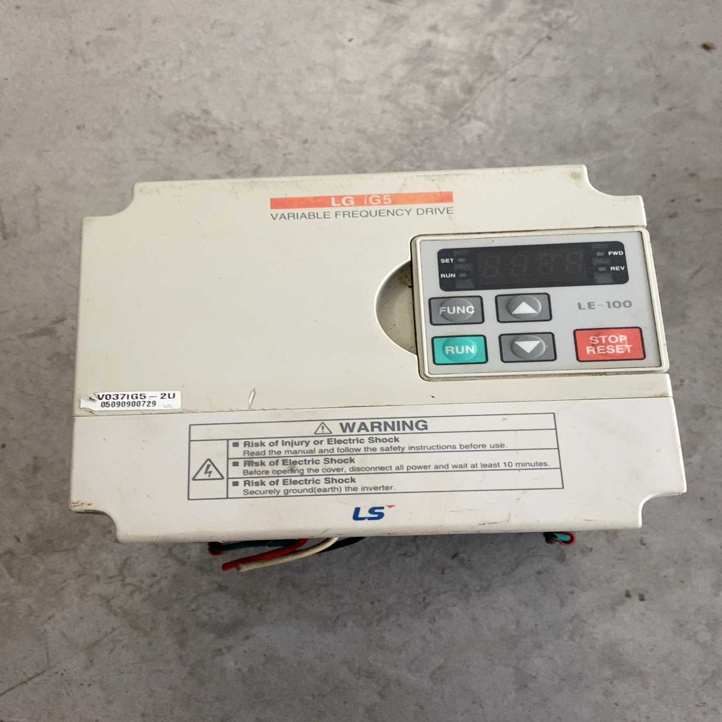 LG变频器 SV037IG5-2U 3.7kw 220V 包（子云设备）