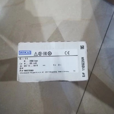 配件wikas11S110705C3P9023569WIKA压力传感器议价