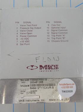 649A12T11CAVRS  MFC HE 10 SCCM  MKS