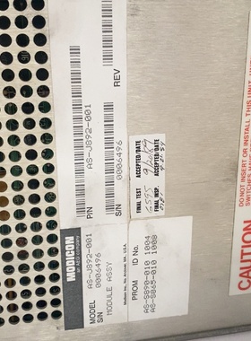 【议价】全新ModiconASJ892001模块原装未拆封