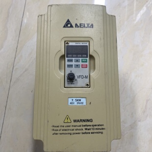 台达变频器VFD075M43A7.5KW三相二手拆机-议价