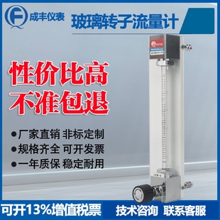 LZB 厂家大流量 4测量气体液体玻璃转子流量计 常州成丰
