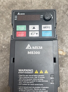 议价台达变频器型号VFD4A8MS21ANSAA剪线