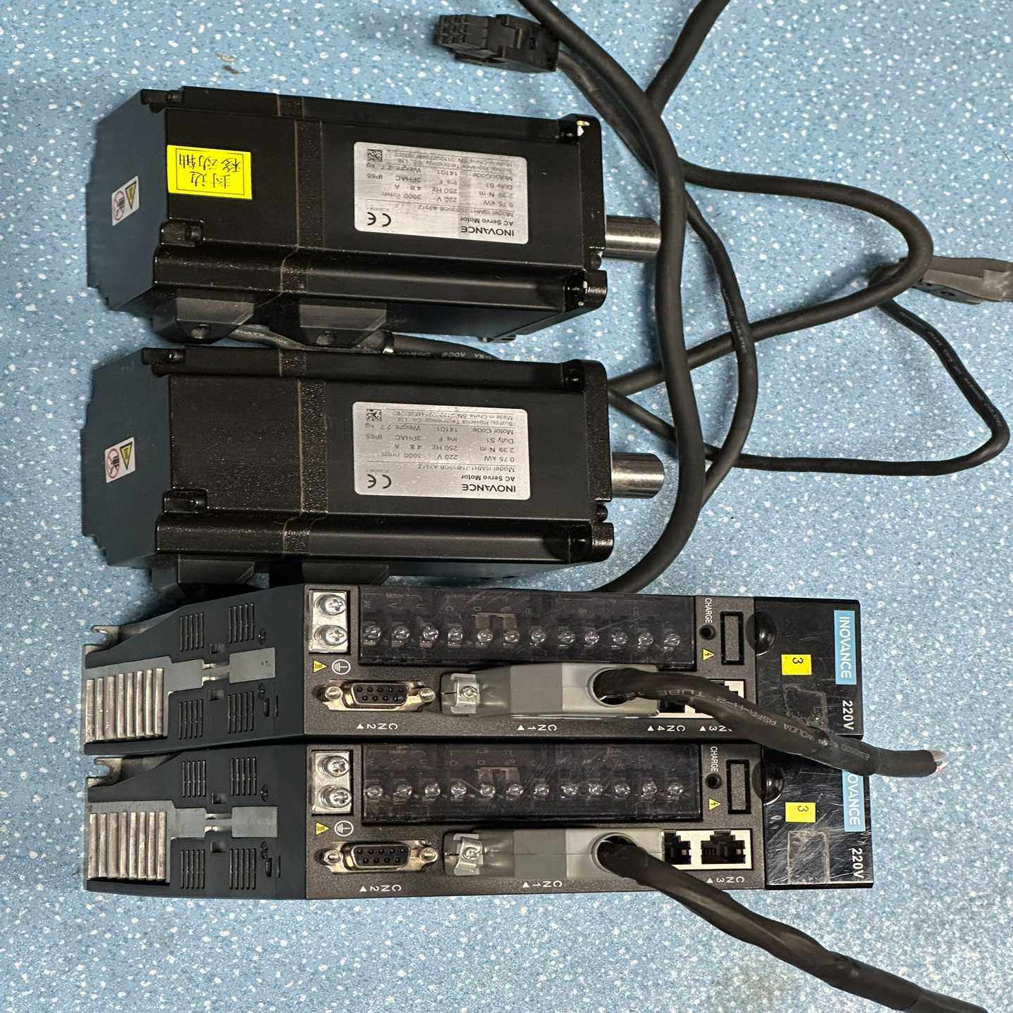 汇川伺服电机750W驱动器套装（佳毅工控）