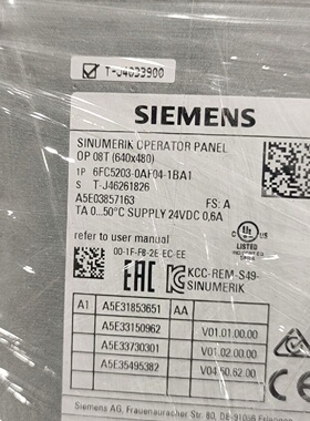 溢价-6FC52030AF041BA1OP08T屏