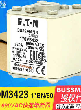 ETN/BUSSMANN 170M3420-3421-3422-3423 450A-500A-550A-630A