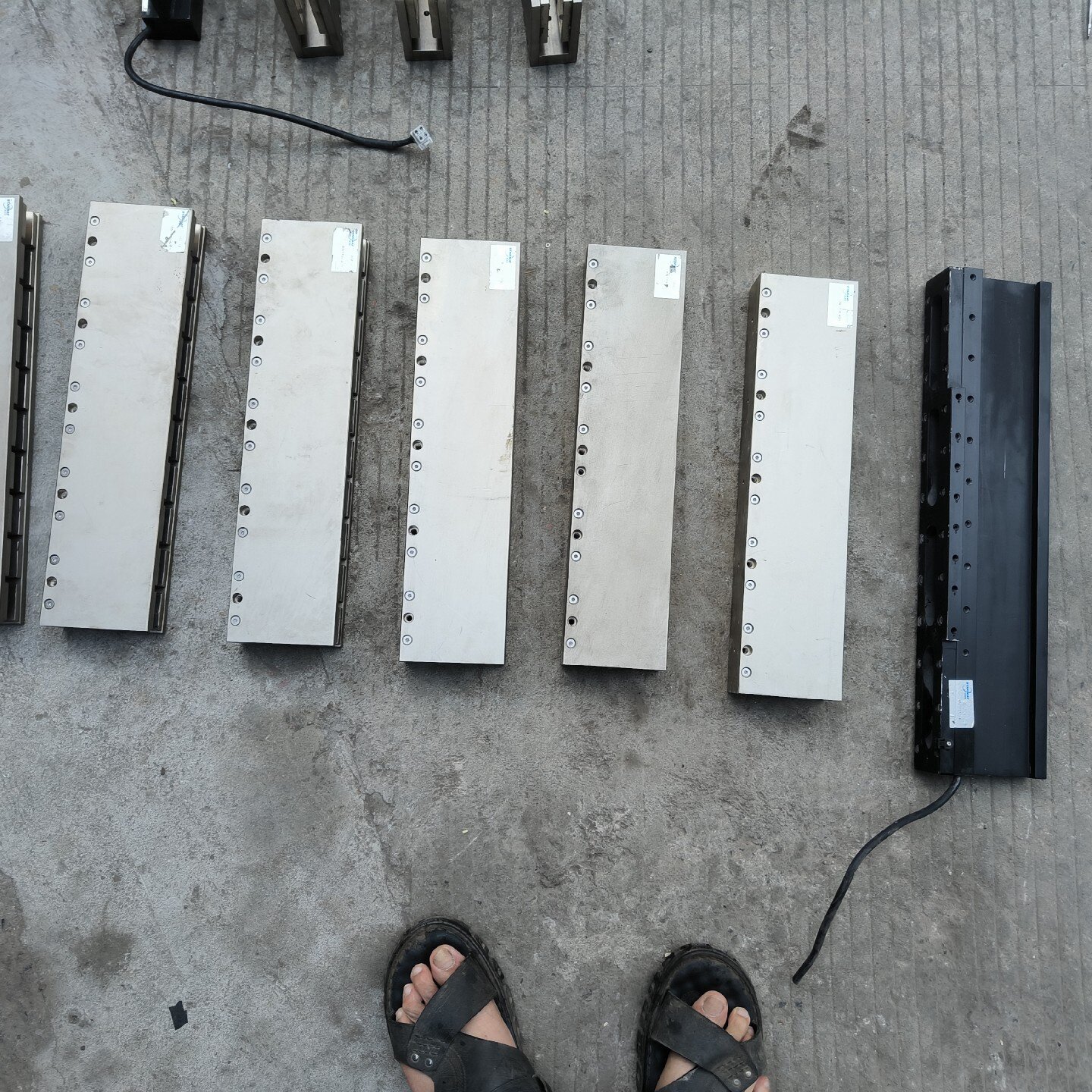 直线电机定子无铁心动子实物图片！牌子星纳特的，XNT700---议价