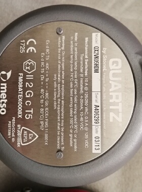 【询价】美卓定位器阀位反馈指示型号：QX2VK05HDM适用