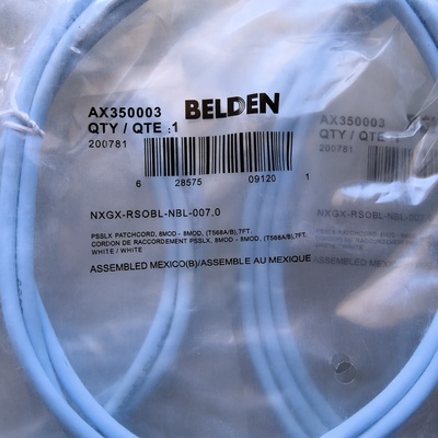 Belden正品全新未拆封网络连接线型号AX35000议价