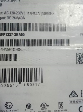 议价6EP13373BA00调节型电源输入AC120230V输出DC24V40A