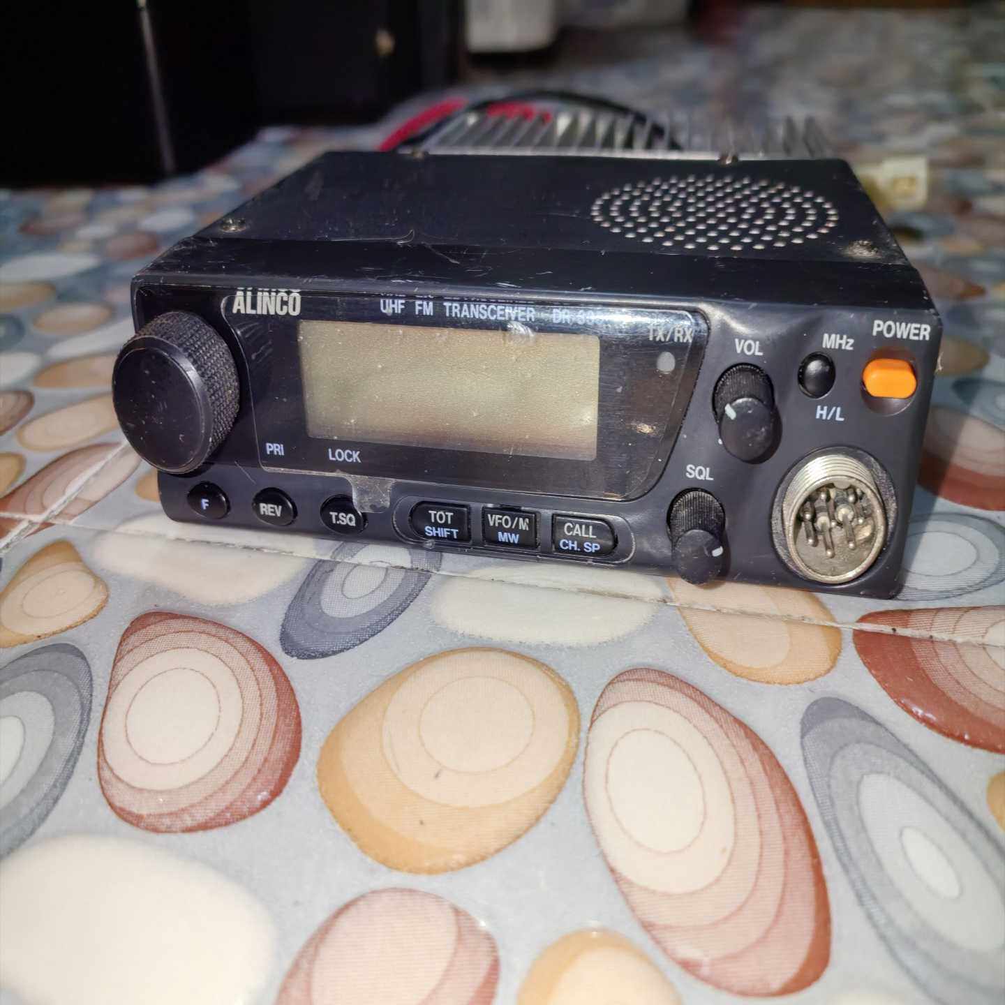 日本原装ALINCO艾琳可DR-330UHF车载电台，机器--议价商品