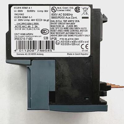 Siemens SIRIUS 3RB30161NB0 E03 elektr. berlastrelais unusedO