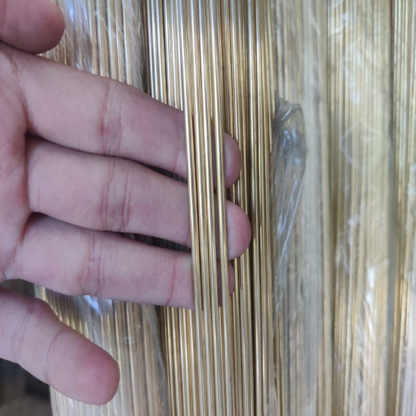 h59h62黄铜棒铜圆柱实心铜条细棒小直径精抽0.8mm-500mm手工diy