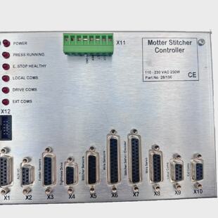 Motter STITCHER CONTROLLER 28100 110230 VAC 250W Control Boa