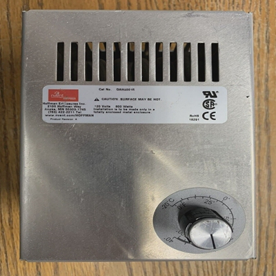 NVENTHOFFMANDAH3001BELECTRICHEATER120V800W**GUARANTEE