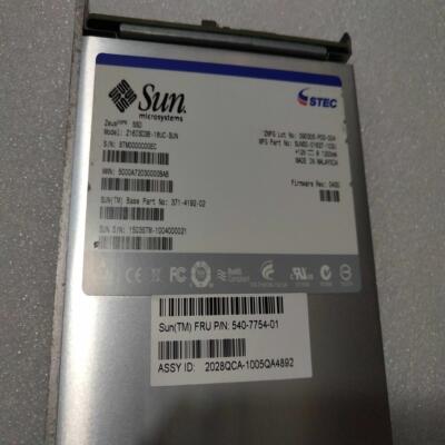 SunOracle 73107410存储硬盘540-7754 371-4192 18GB SSD硬盘询价