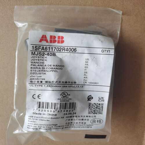 (询价)ABB操纵杆式开关 MJS2-40B，型号1SFA6