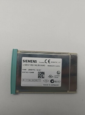SIEMENS 6ES79521AL000AA0 SIMATIC S7 RAM Memory Card for S740