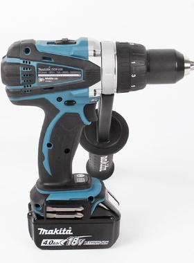 makita牧田18V锂电冲击起子机手电钻电动螺丝批DDF458Z/RME