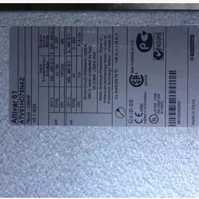 议价施耐德变频器 ATV61HD55N4Z 三相380V功率55KW自带简易板面