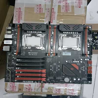（议价）24年华南金牌X99-F8DPLUS双路主板，支持A2