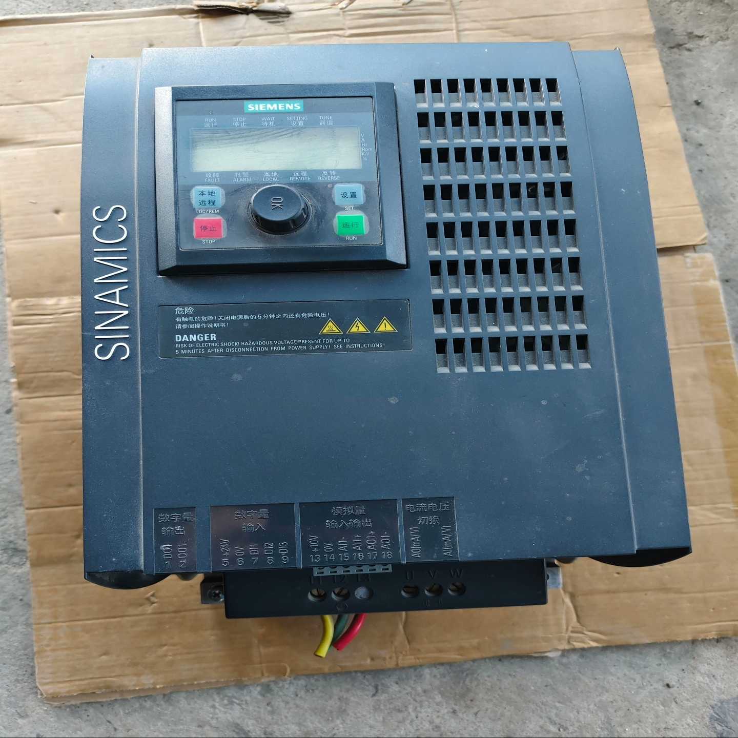 咨询-变频器V107.5KW，6SL3217-0CE27