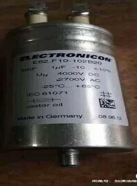 ElectroniconE62.F10-102B20电容【博航商行】