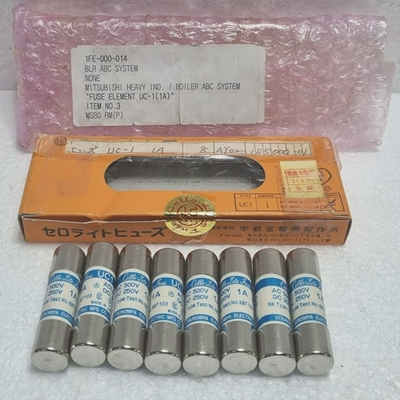 Utsunomiya1AAC500VDC250VACL50DCL20FusePack8pcs