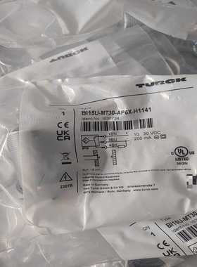 图尔克BI15U-MT30-AP6X-H1141订货号163--议价商品