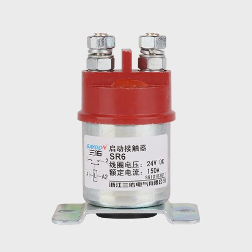 三佑SAYOON启动接触器SR6150A油泵马达加热直流接触器12V24V